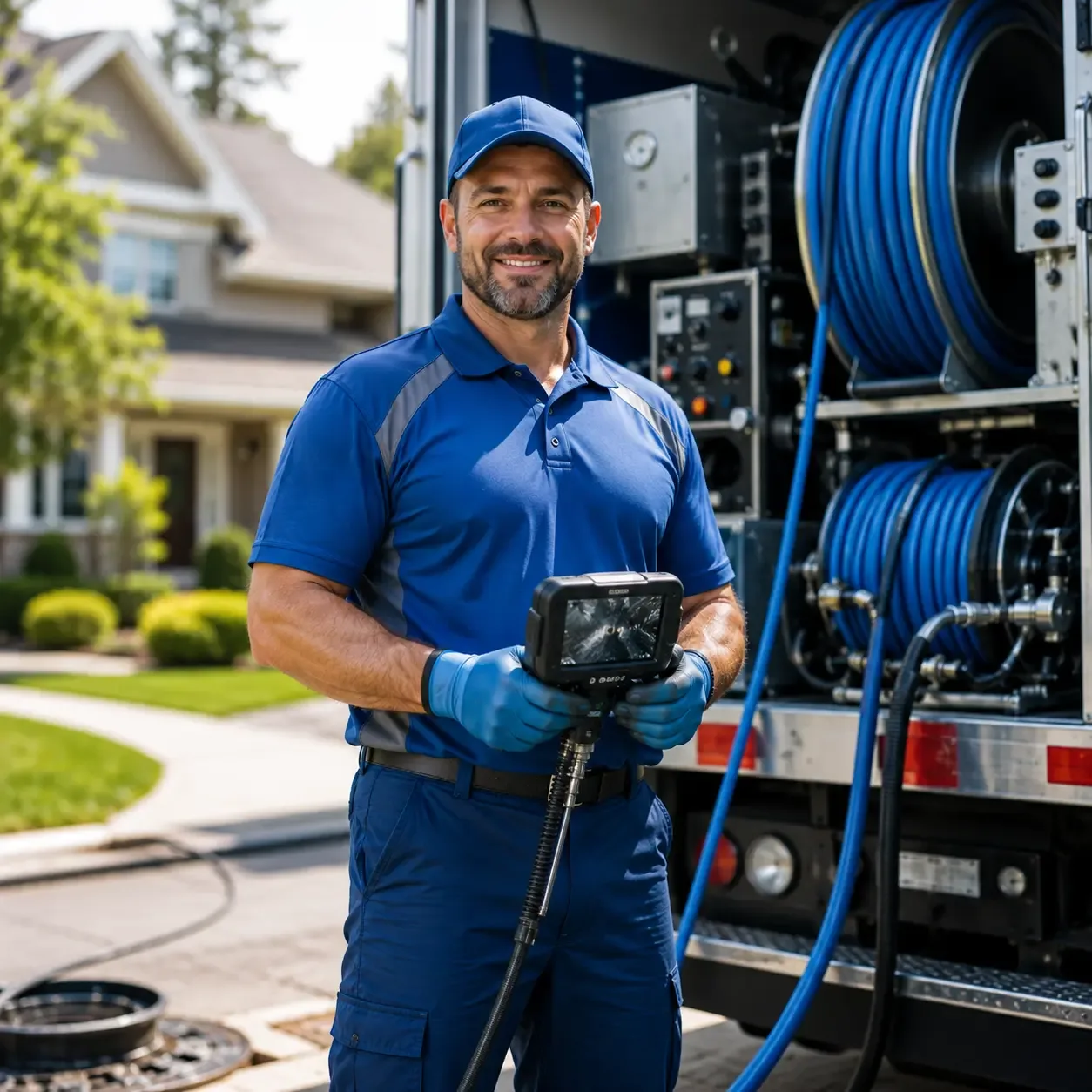 Local outdoor drain cleaning specialists in Preemption, IL
